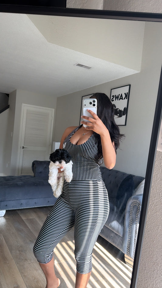 Adoré Three-piece set (black)