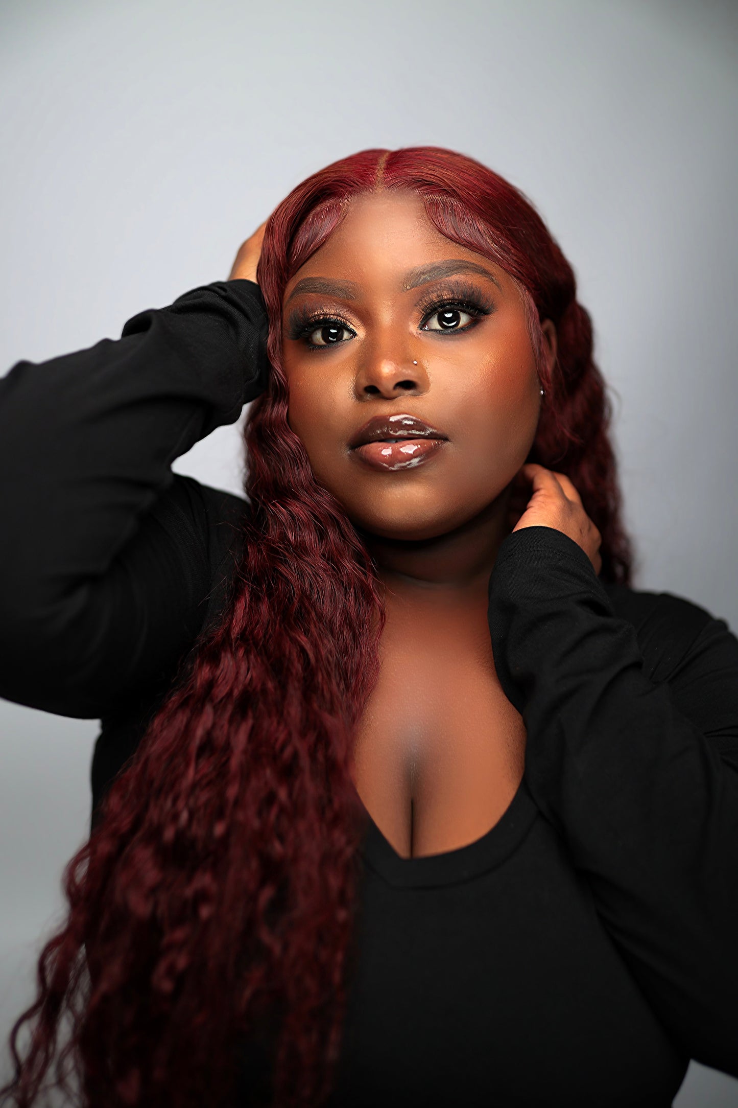 Burgundy 13x4 HD Wig