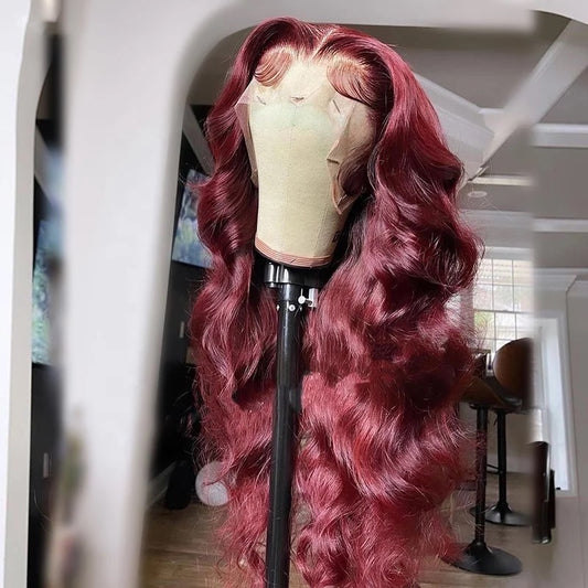 Burgundy 13x4 HD Wig